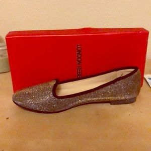 BTW London Rebel Metallic Sparkly Flats from ASOS